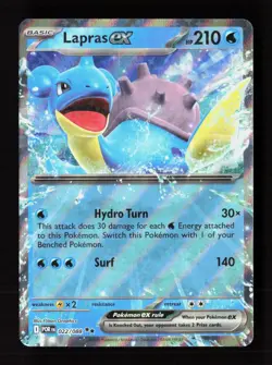 Lapras ex 022/088 Double Rare Perfect Order Pokemon Near Mint - Image 1