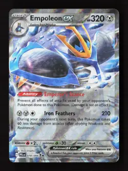 Empoleon ex 070/094 Double Rare Phantasmal Flames Pokemon Near Mint - Image 1