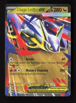 Mega Latias ex 100/132 Double Rare Mega Evolution Pokemon Near Mint - Image 1