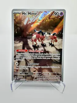 Mr. Mime 179/165 Sv: Scarlet & Violet 151 Holo Pokemon Near Mint - Image 1