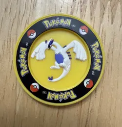Lugia Pokemon 2000 Nintendo Pokemon The Movie Yellow Promo Coin - Image 1