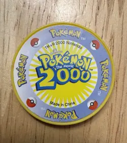 Lugia Pokemon 2000 Nintendo Pokemon The Movie Yellow Promo Coin - Image 2