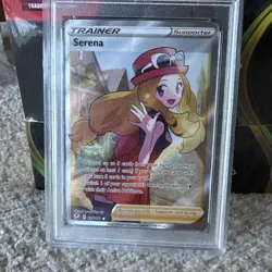 Pokemon PSA 10 Serena 193/195 Full Art Holo Rare Silver Tempest Gem Mint 💎 FA - Image 3