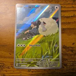 Hop's Wooloo 170/159 Journey Together Holo Full Art Illustration Rare Pokemon NM - Image 1