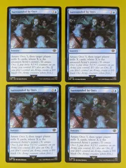 Surrounded by Orcs x4 The Lord of the Rings: Tales of Middle-Earth 4x MTG - Image 1