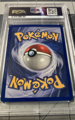 1999 Pokemon Fossil Unlimited Hypno Holo Rare #8/62 PSA 9 - Image 4