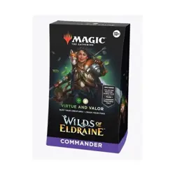 MTG Virtue and Valor Commander Deck Wilds of Eldraine Magic The Gathering - Image 1