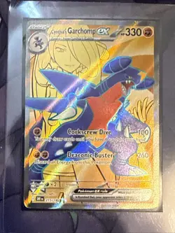 Cynthia's Garchomp ex - SVP204 - Black Star Promo - Pokemon TCG - NM - Image 1