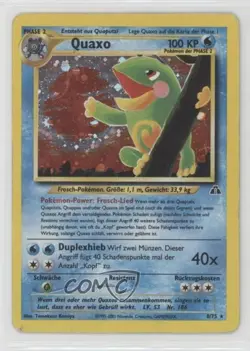 Politoed German Pokemon Neo Discovery #8 2001 - Image 1