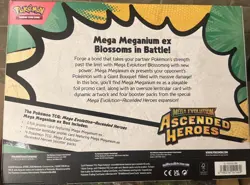 Pokemon Mega Evolution Ascended Heros Mega Meganium Ex Box Factory Sealed - Image 2
