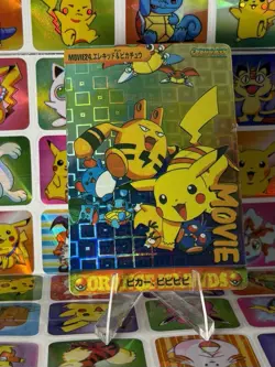 Pokemon Charizard Vintage Pocket Monsters Vending HOLO Prism Sticker 98 bandai - Image 5