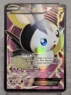 Emolga EX 143/146 - XY Base Full Art Rare Pokemon TCG - Image 1