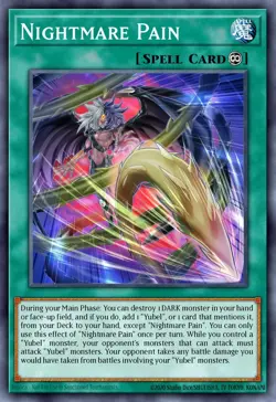 Nightmare Pain PHNI-EN054 1st ED Yu-Gi-Oh! SUPER RARE - Image 1
