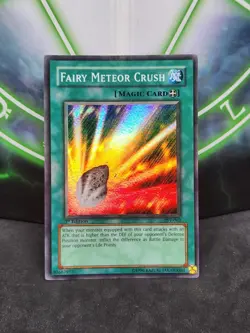 Yugioh Fairy Meteor Crush PSV-063 1st Edition Super Rare LP - Image 1