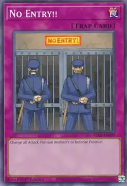 No Entry!! - STAX-EN009 - Common - 1st Edition - Near Mint - Yu-Gi-Oh! 2-Player - Image 1