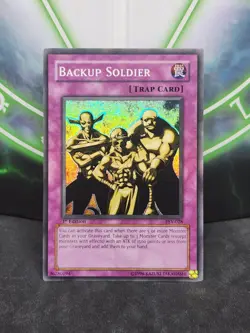 Yugioh Backup Soldier PSV-028 Super Rare 1st Edition LP/MP - Image 1