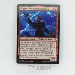 Toggo, Goblin Weaponsmith 204/361 MTG Magic the Gathering Commander Legends CMR - Image 1