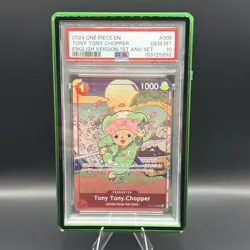 #1 2024 One Piece English Version 1st Anniversary #006 Tony Tony Chopper PSA 10 - Image 1