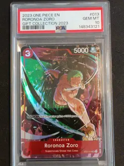 2023 One Piece Roronoa Zoro PSA 10 St-01 013 - Image 1