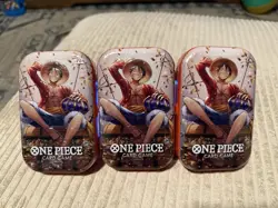 Set Of 3!!! one piece card game mini-tin pack set vol.2 - Image 1