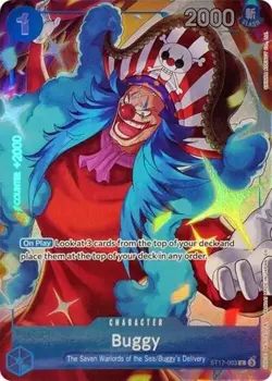 1x Buggy (Seven Warlords of the Sea Binder Set) (ST17-003) - One Piece Promo - Image 1