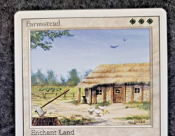 MTG - Farmstead - Revised Edition - Magic The Gathering - Near Mint ...(DS3D1K7) - Image 3