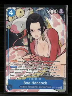 Bandai One Piece Card Game Boa Hancock One Piece Promotion Cards SR • ST17-004 - Image 1