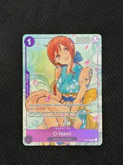 One Piece TCG O-Nami OP05-062 Promo Card Illustration Box Vol.1 - Image 1