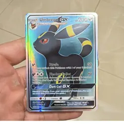 Pokemon Umbreon GX Ultra Rare Full Art Holo 142/149 SM Base Set Card English - Image 1