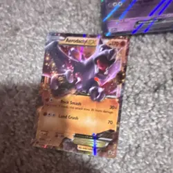 Pokemon TCG Holo EX Card Lot Aerodactyl EX Mimikyu EX Tyranitar EX - Image 2