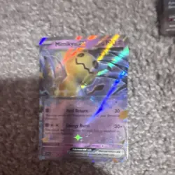 Pokemon TCG Holo EX Card Lot Aerodactyl EX Mimikyu EX Tyranitar EX - Image 3
