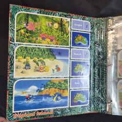 2001 Vintage Pokemon Southern Islands Binder " NO CARDS " Binder ONLY - Image 5