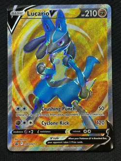 Lucario V Holo Promo SWSH: Sword & Shield Promo Cards SWSH213 NM - Image 1