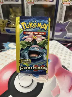 4x PACK ART SET - Pokemon XY Evolutions 3 CARD Booster packs - FACTORY SEALED - Image 5
