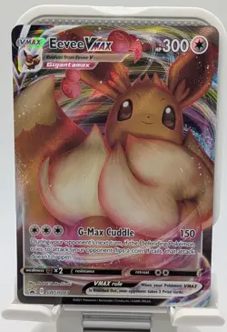 Eevee VMAX SWSH087 Black Star Promo Pokemon Card - Image 1