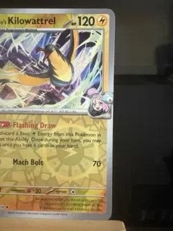 IONO’S KILOWATTREL 55/159 - Journey Together NM - Reverse Holo Rare Pokemon Card - Image 3