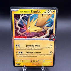 Team Rocket's Zapdos (Gamestop Exclusive) Holo Promo Miscellaneous Cards & Produ - Image 1