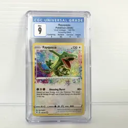 PSA CGC 9 - Rayquaza 138/185 - Amazing Rare Vivid Voltage - Graded Pokemon Card - Image 1