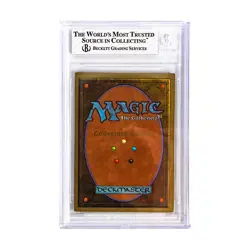 WotC Magic Graded Card Mox Jet - Collectors Ed - BGS 7 NM - Image 2