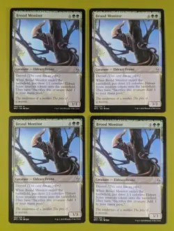 Brood Monitor x4 Battle for Zendikar 4x Magic the Gathering MTG - Image 1