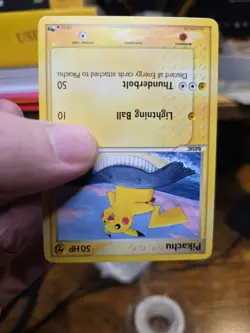 Pokemon Pikachu Card 2007 12/17 Pop Series 5 Near Mint - Image 5