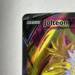 Jolteon V SWSH18 Promo SWSH: Sword & Shield Promo Cards SWSD Lightning Holofoil - Image 2