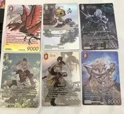 Final Fantasy TCG 9 cards in random lot (see pics) - Image 1