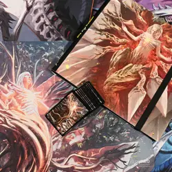 100Ct March of the Machine Wrenn & Realmbreaker Standard Deck Protector Sleeves - Image 4