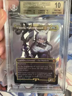 MTG Final Fantasy Y’shtola, Night’s Blessed Surge Foil BGS 10 - Image 1