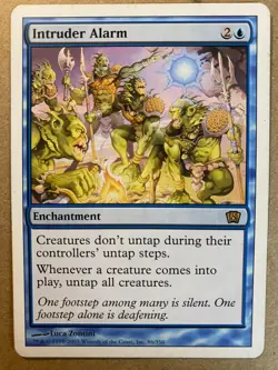 MTG 1x Intruder Alarm Core Set 8th Edition Modern Magic the Gathering Card x1 LP - Image 1