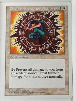 Circle of Protection: Artifacts - 5th Edition Core Set - Magic the Gathering MTG - Image 1