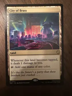 City of Brass : MTG / Teenage Mutant Ninja Turtles Eternal / NM - Image 1