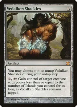Magic The Gathering MTG VEDALKEN SHACKLES Modern Masters NM Near Mint - Image 1