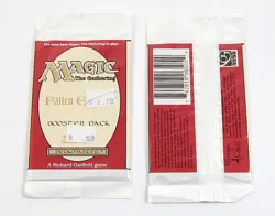 Lot of (7) 1994 Magic The Gathering MTG Fallen Empires Booster Packs - Image 2